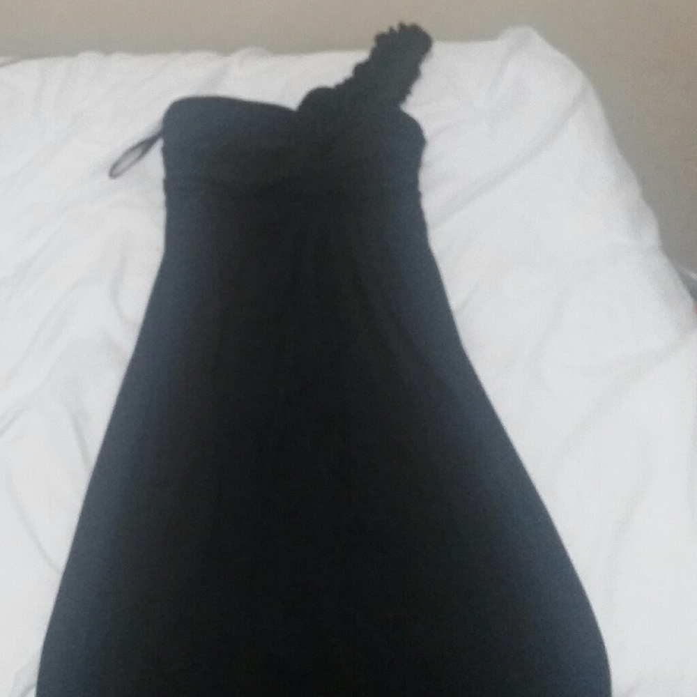 Black formal dress